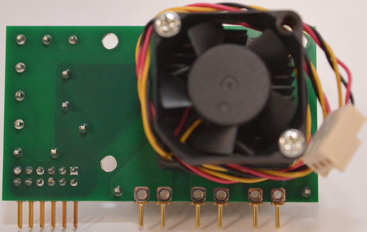 LMG2640EVM-090 EVM（底視圖）