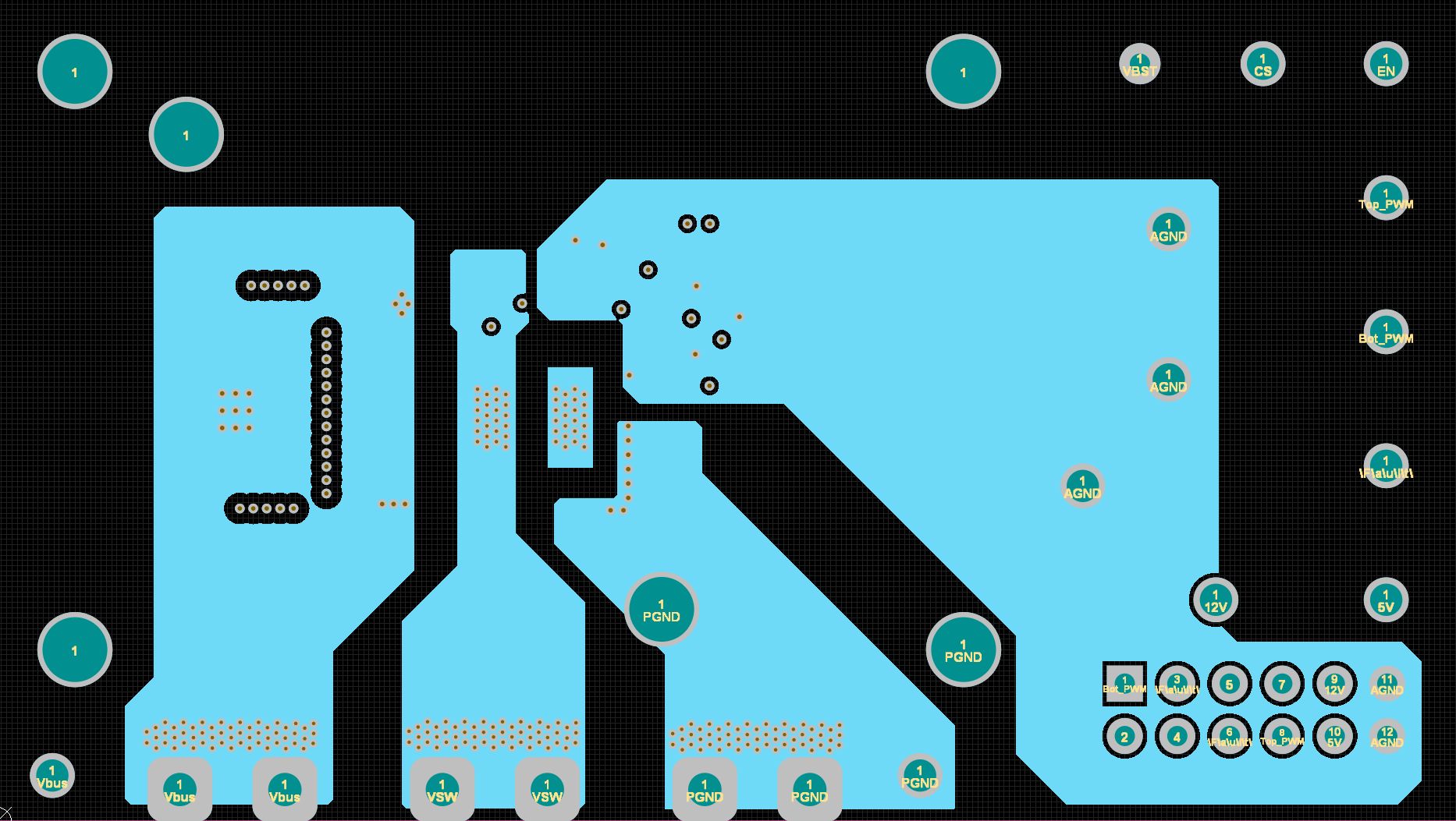 LMG2640EVM-090 第 3 層