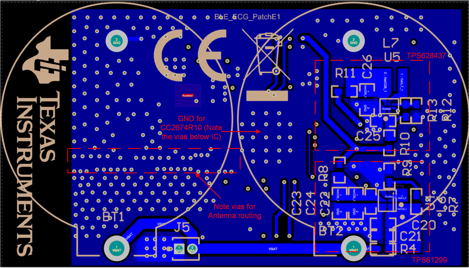 TIDA-010270 TIDA-01580 板的底層