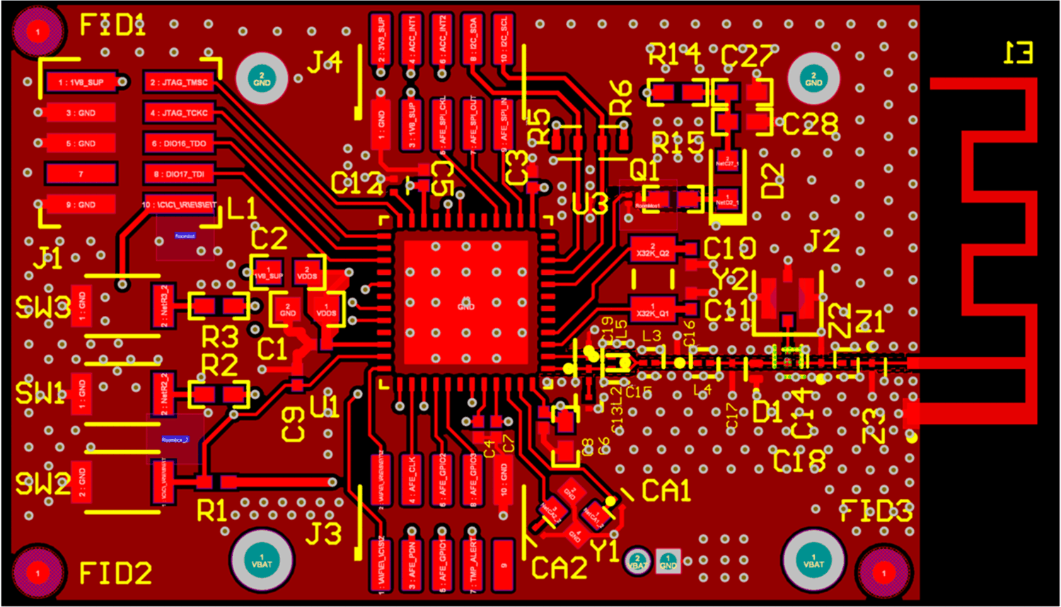 TIDA-010270 TIDA-010270 板的頂層