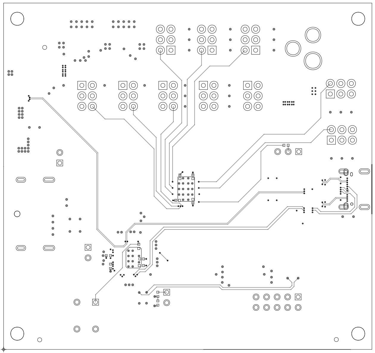 TUSB5461Q1-EVM TUSB5461-Q1 EVM PCB 第 6 層（底部）