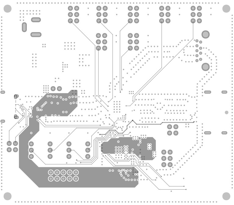TUSB1064Q1-EVM TUSB1064-Q1 EVM PCB 第 4 層（信號）
