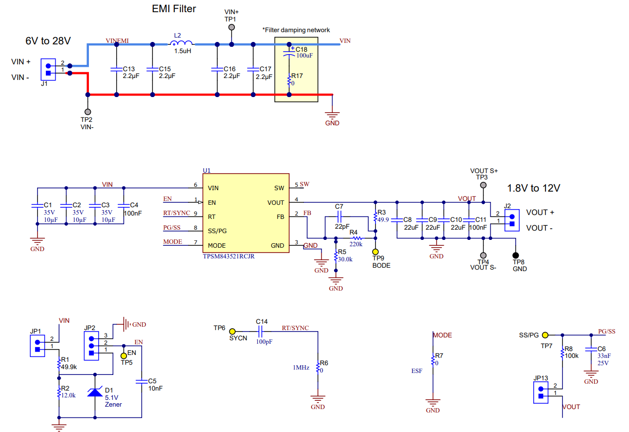 TPSM843521EVM TPSM843521EVM 原理圖