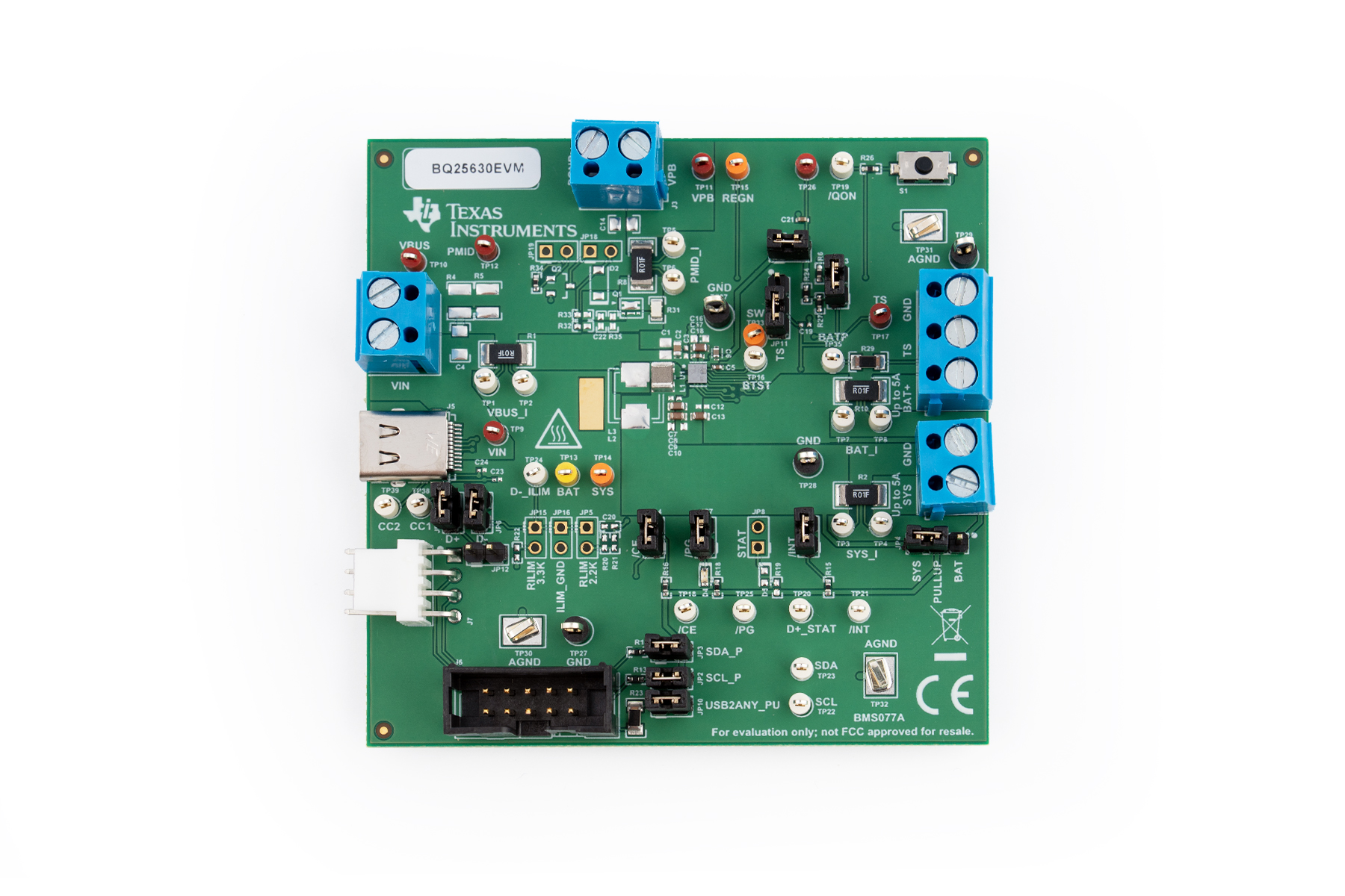 BQ25630EVM BQ25630EVM 硬件板