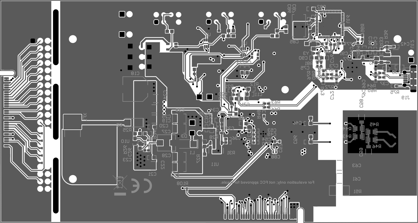 DP83826AEVM 第 6 層，底部