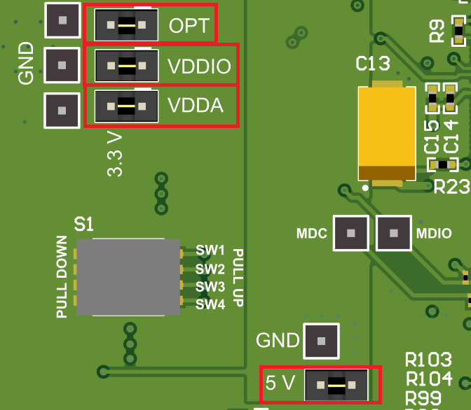 DP83826AEVM DP83826A EVM 電源接頭