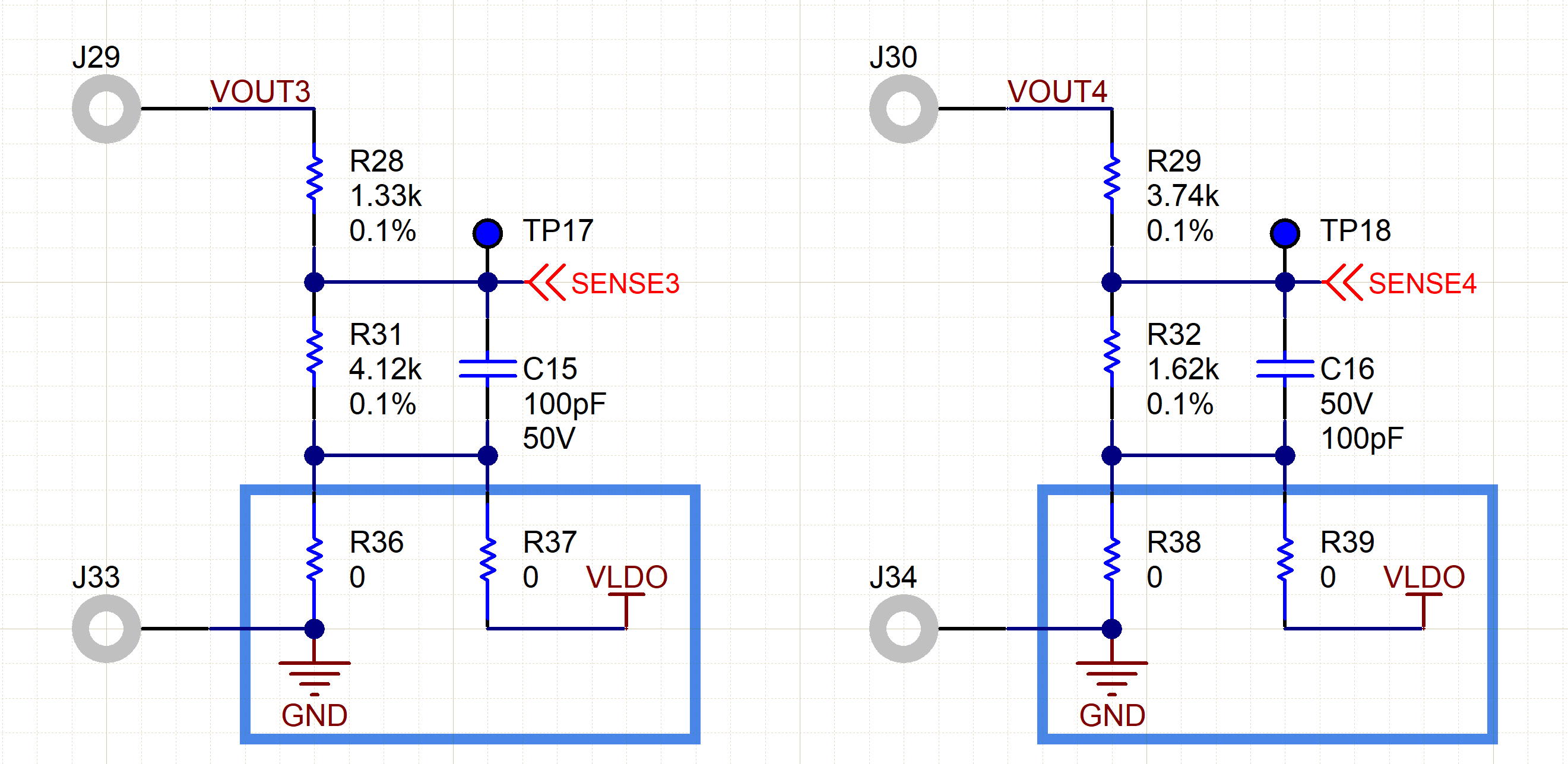 TPS7H3024EVM-CVAL 負(fù)電源軌檢測(cè)電路