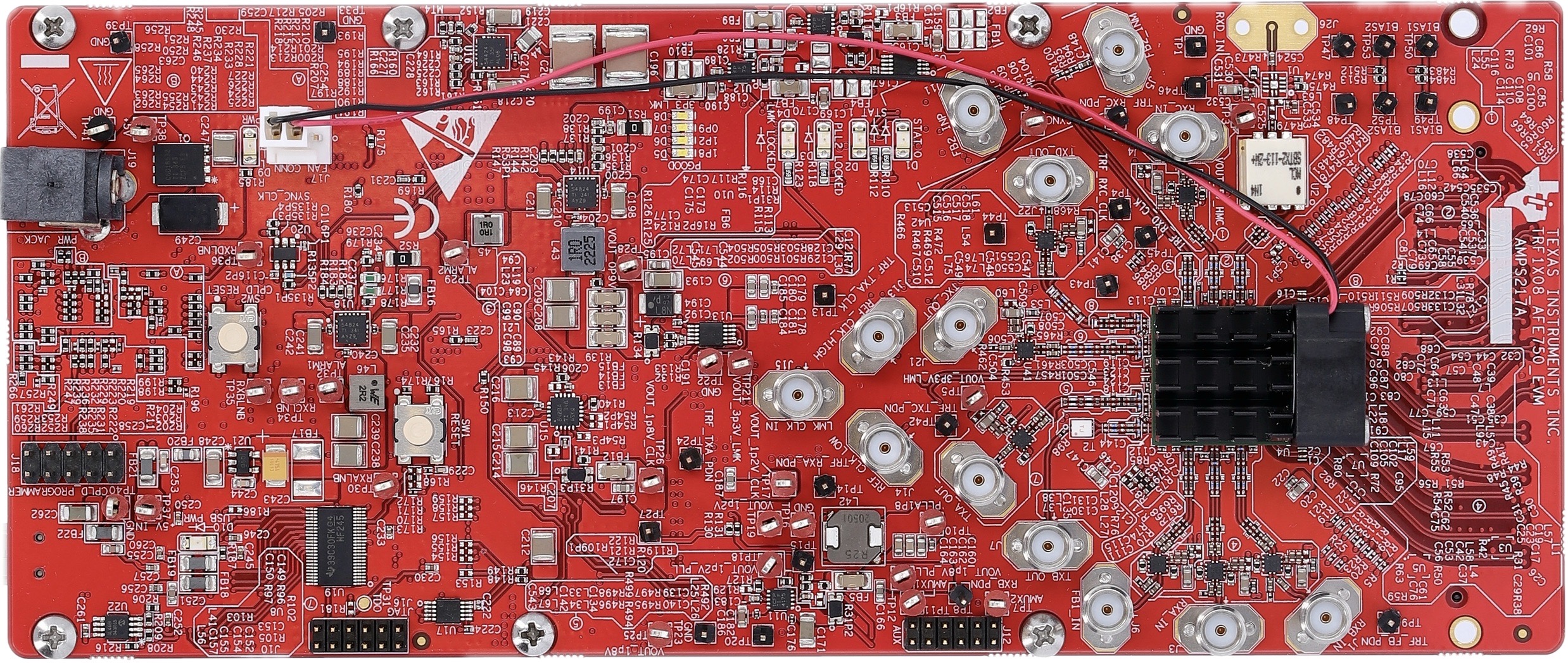 TRF-LSC-AFE7950EVM TRF-LSC-AFE7950EVM 頂視圖
