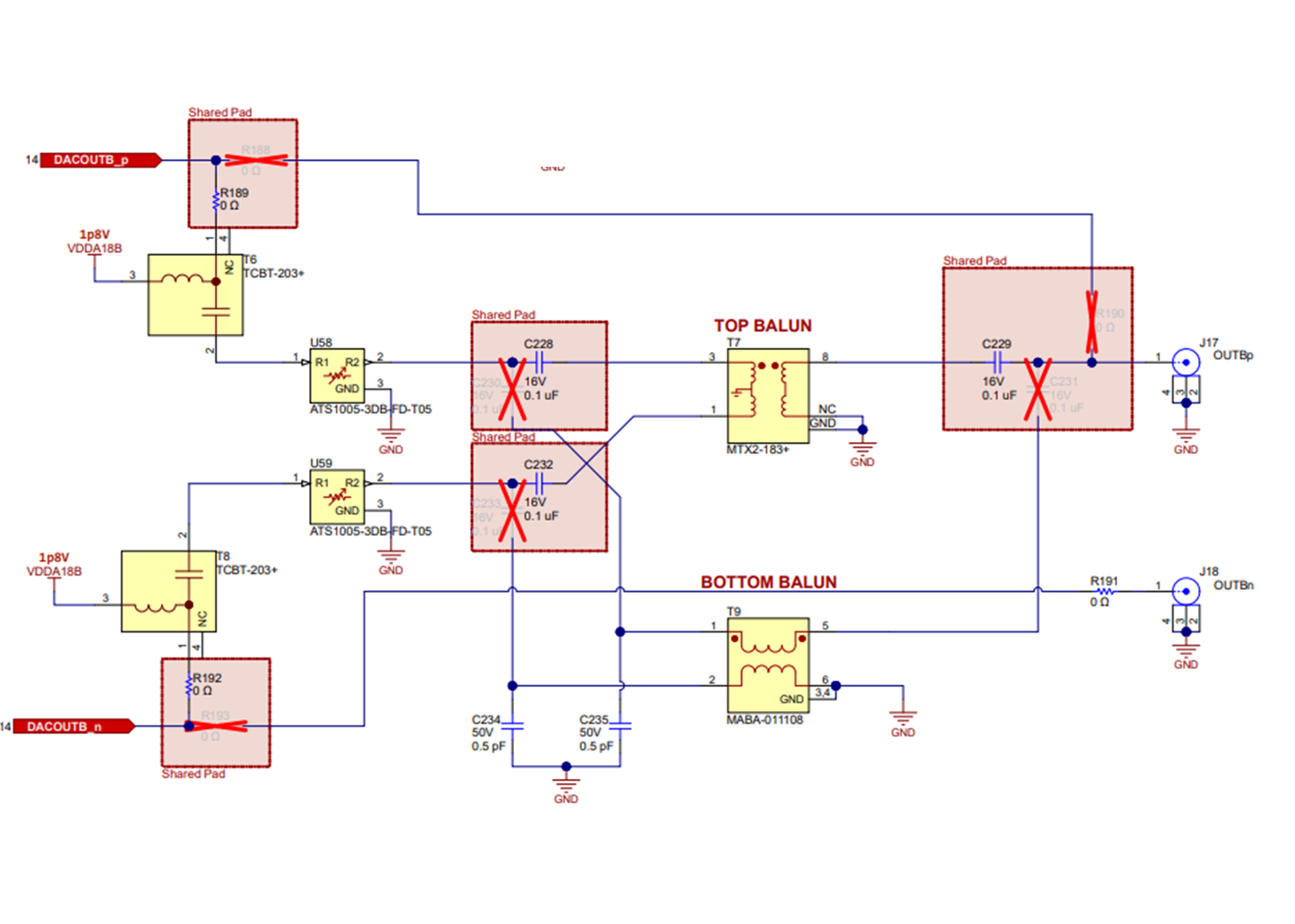 DAC39RF20EVM 模擬輸出路徑 - CHB DAC39RF20EVM 模擬輸出路徑 - CHB