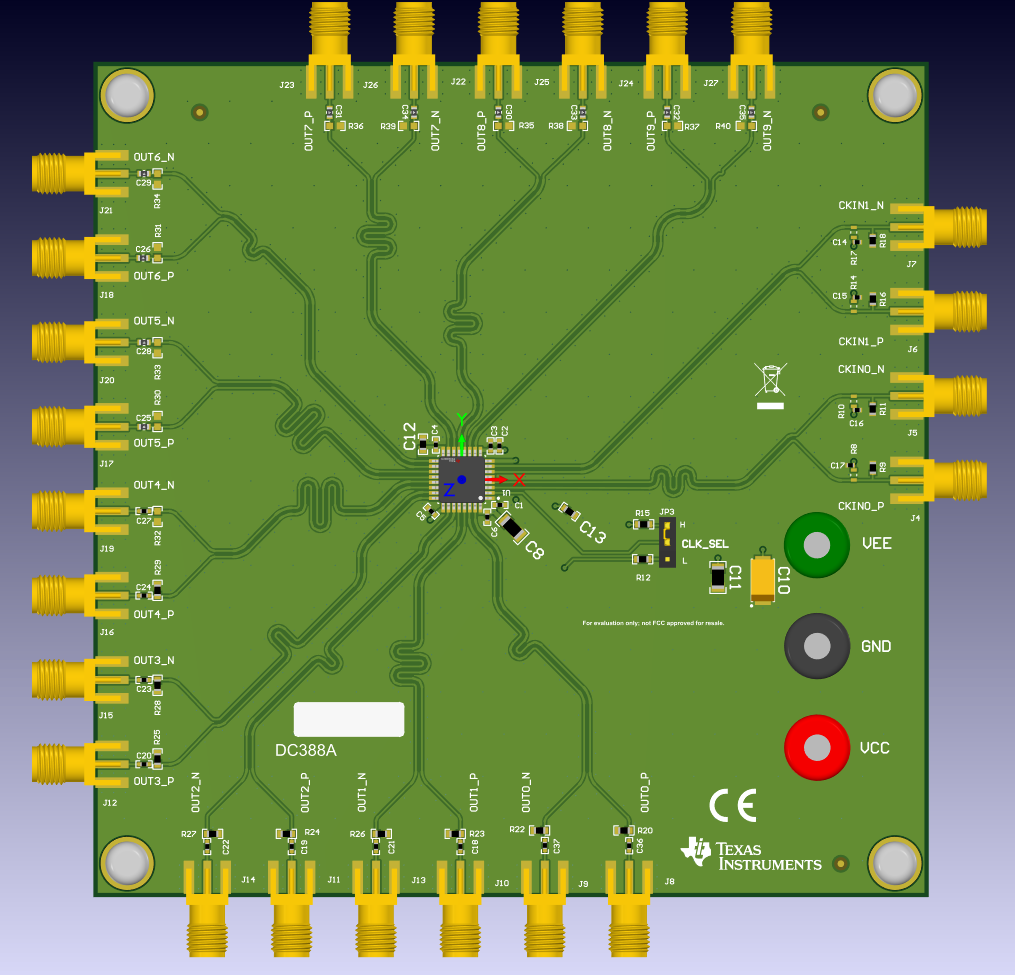 CDCLVP111SEPEVM CDCLVP111-SEP EVM 硬件圖