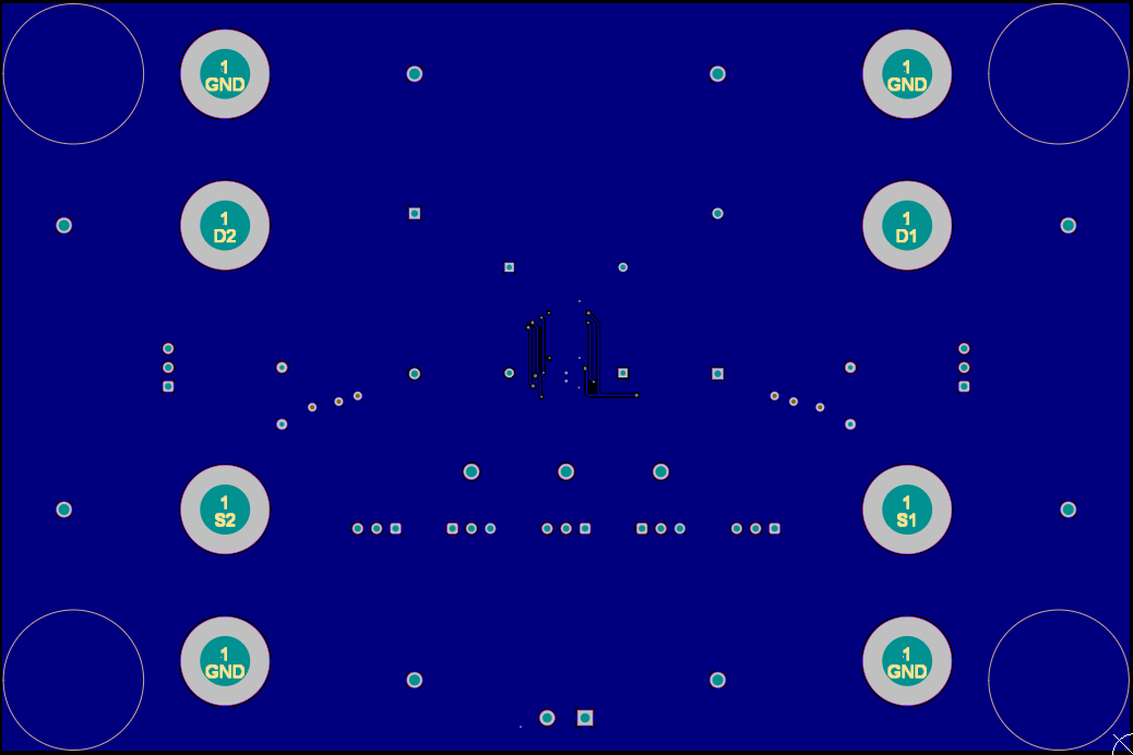 TMUX48XX-DSG-DDF-EVM TMUX48XX-DSG-DDF-EVM 底層布局
