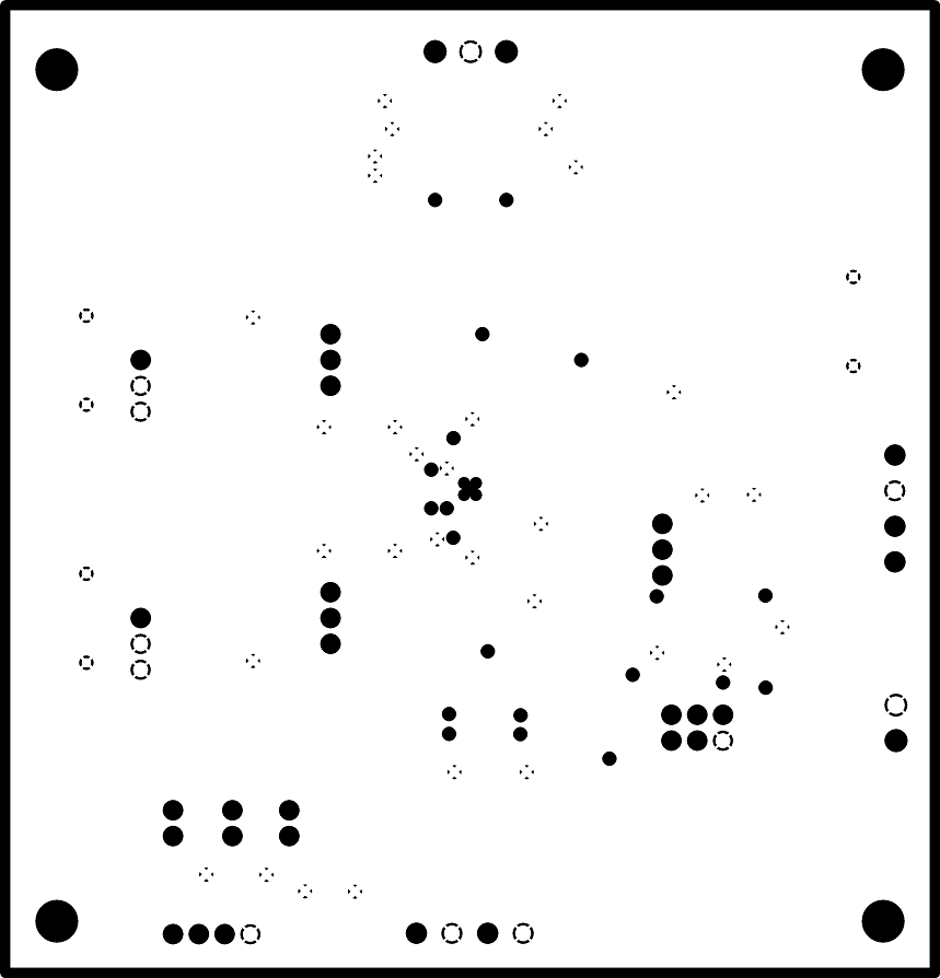 PGA848EVM 接地層 PCB 布局