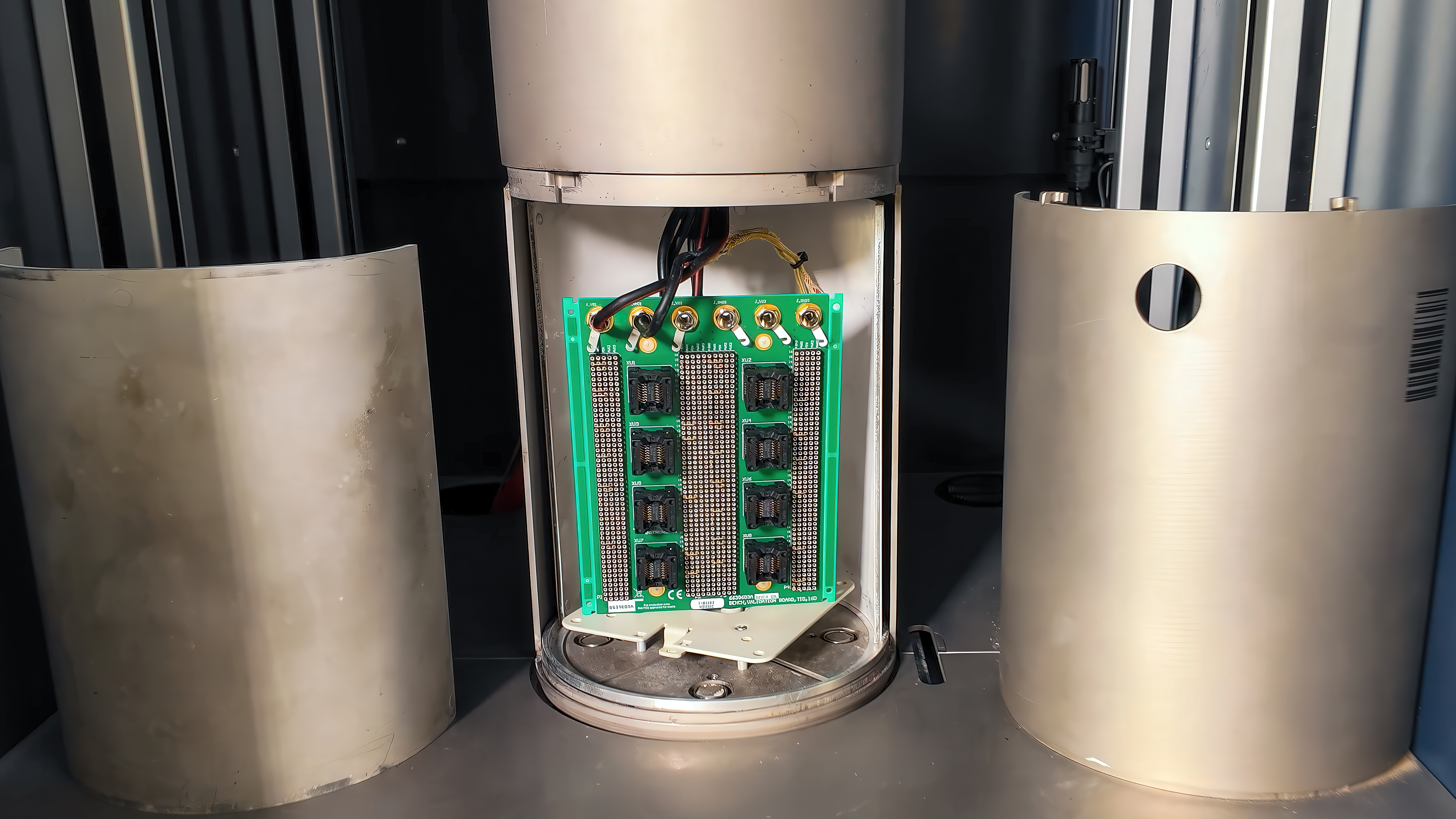  高可靠性封裝的耐輻射測試。