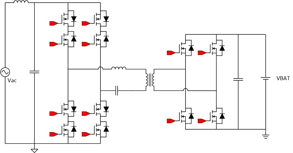  矩陣轉(zhuǎn)換器的方框圖